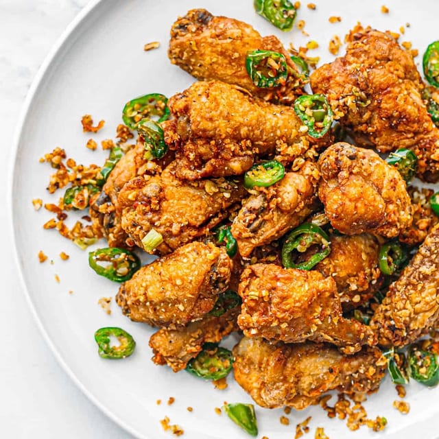 Wok Wings ( Chicken Wings ) ( 4 PCS ).