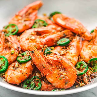 Salty Pepper Shrimp 
