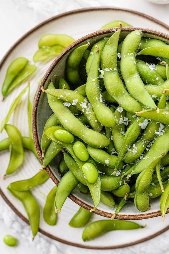 Wok SALTED Edamame * NEWTEM* MUST TRY *.