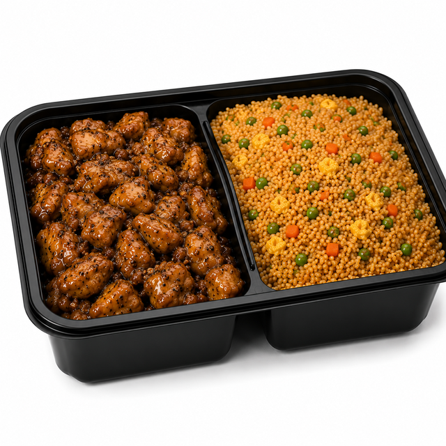 Meal Deal Black Pepper Chicken.