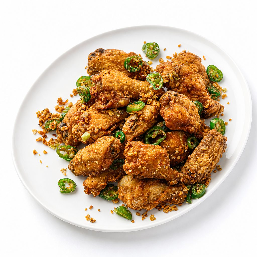 Wok Wings (Chicken Wings) (4 PCS).