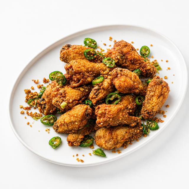 Wok Wings (Chicken Wings) (12 PCS).