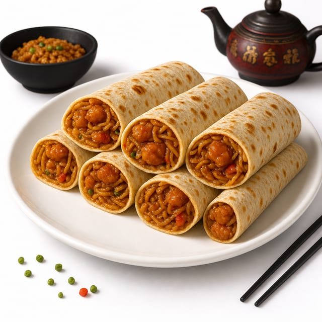 Orange Chicken BURRITO * CATERING * NEW ITEM *.