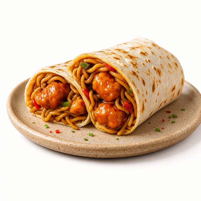 Orange Chicken WRAP * NEW ITEM *.