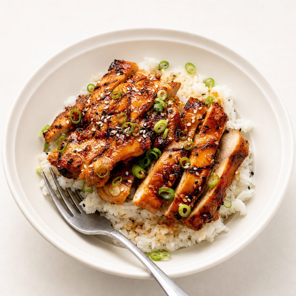 Wok Teriyaki Chicken BOWL.