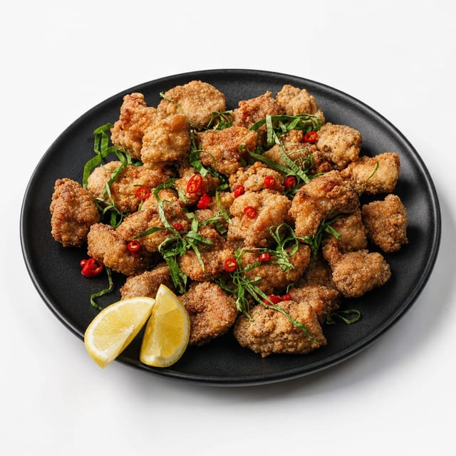 Wok SPICY Pepper POPCORN Chicken * NEW ITEM * MUST TRY *.
