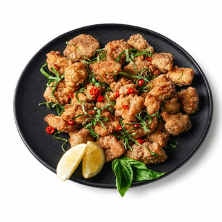 Wok Salty Pepper POPCORN Chicken * NEW ITEM * MUST TRY *