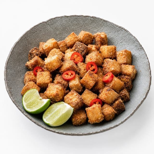 Salty Pepper Tofu (Large).