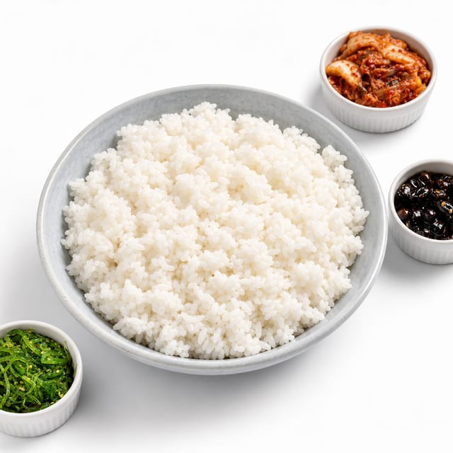 Steamed Rice.