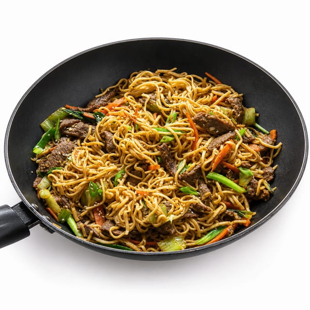 Beef Chow Mein (Large).