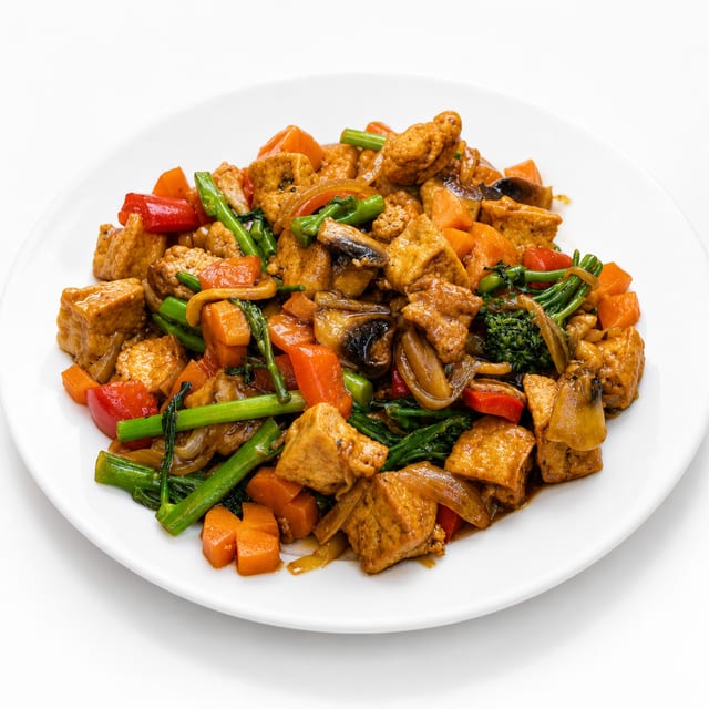 Tofu Vegetable Chop Suey (Large).