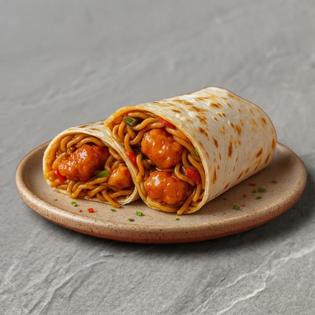 Orange Chicken WRAP * NEW ITEM *.