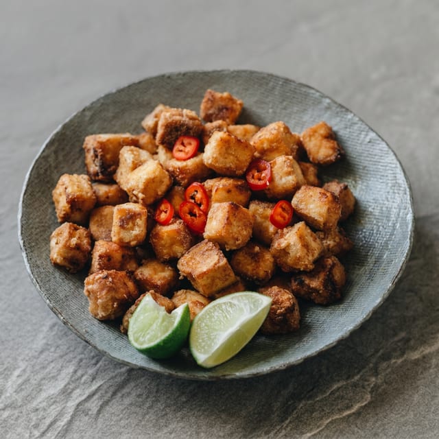 Salty Pepper Tofu (Large).