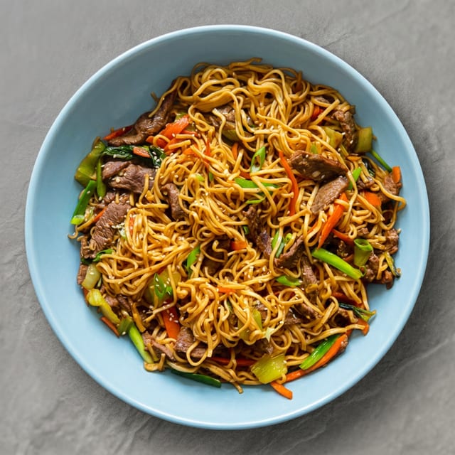Beef Chow Mein (Large).