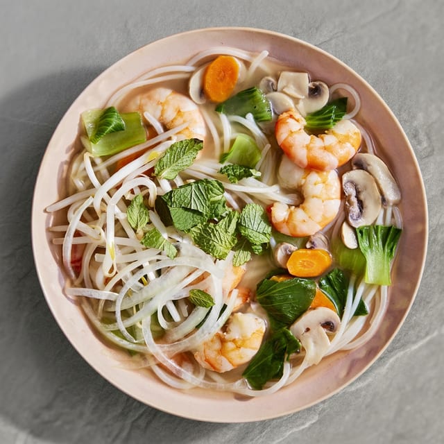 Shrimp Vegetable Soup.