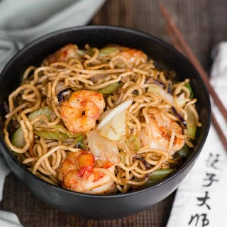 Shrimp Chow Mein (Large)