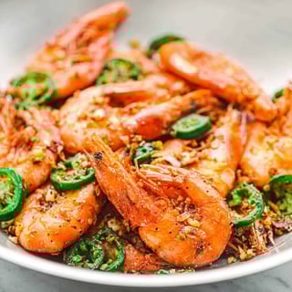 Salty Pepper Shrimp 