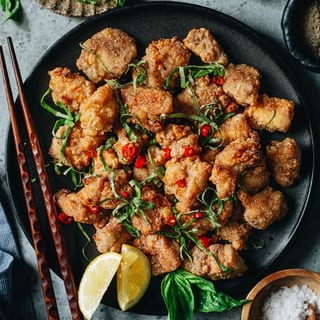 Wok Salty Pepper POPCORN Chicken * NEW ITEM * MUST TRY *